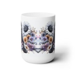 Newfoundland in Flowers 15oz Mug - Front