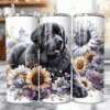 Newfoundland in Flowers 20oz Tumbler - Lifestyle
