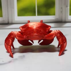 Realistic Crab Sculpture - Back