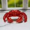 Realistic Crab Sculpture - Front