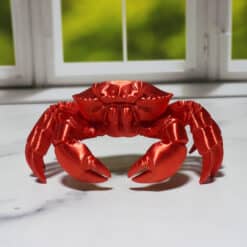 Realistic Crab Sculpture - Front