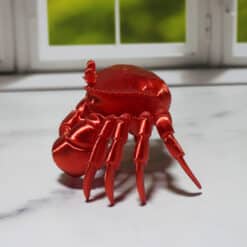 Realistic Crab Sculpture - Left