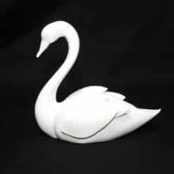 Serene Swan Sculpture - Left