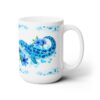 Moray Eel Blue Floral 15oz Mug - Main
