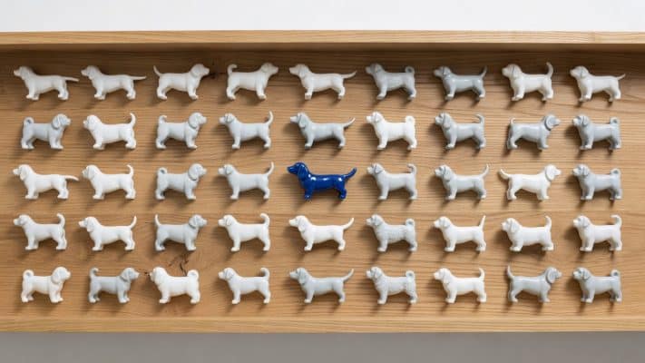 dog breed collection - themed dog collection without clutter