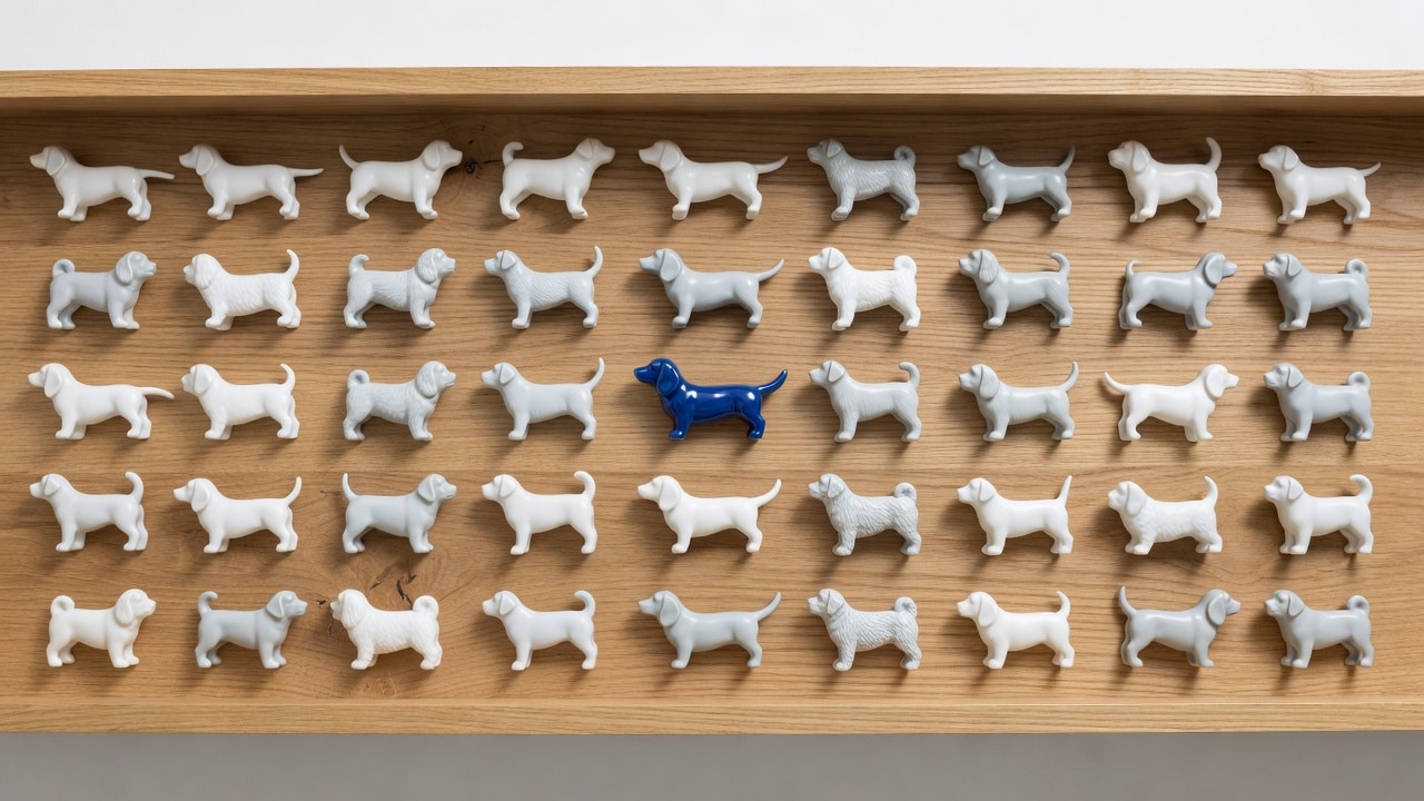 dog breed collection - themed dog collection without clutter