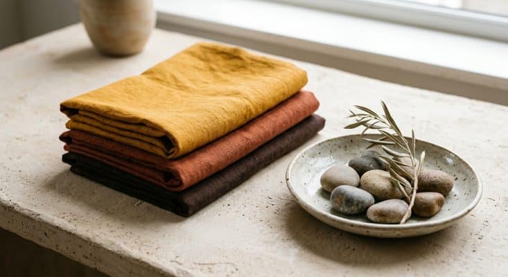 soft white and olive